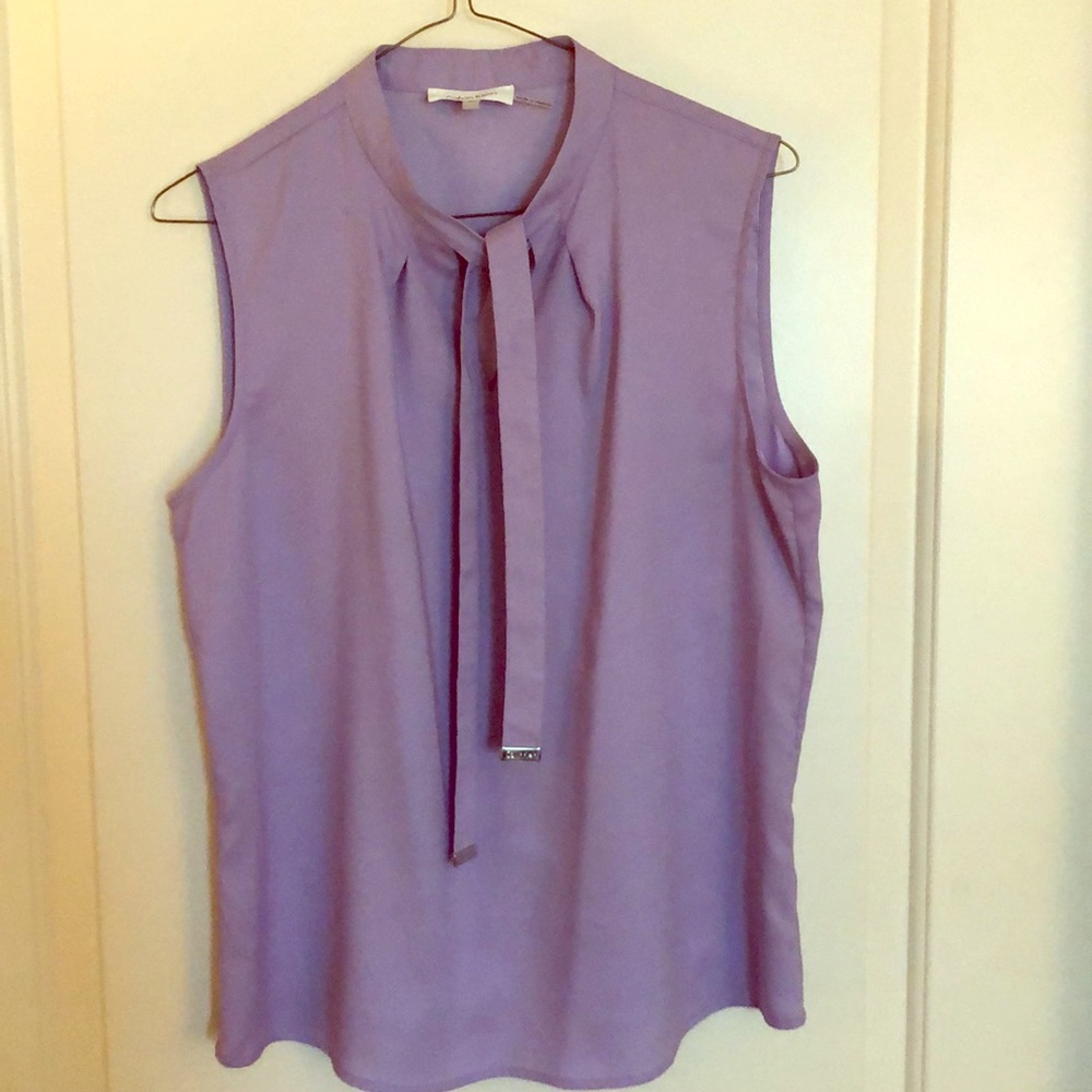 Purple shell blouse